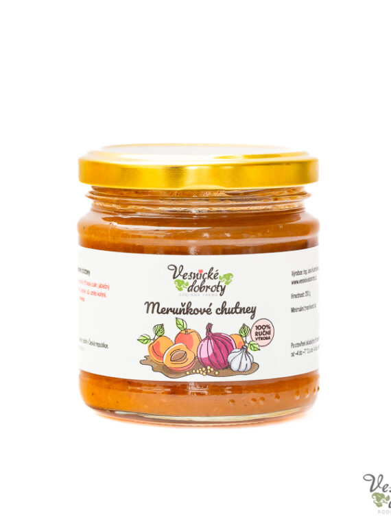 Meruňkové chutney Vesnické dobroty